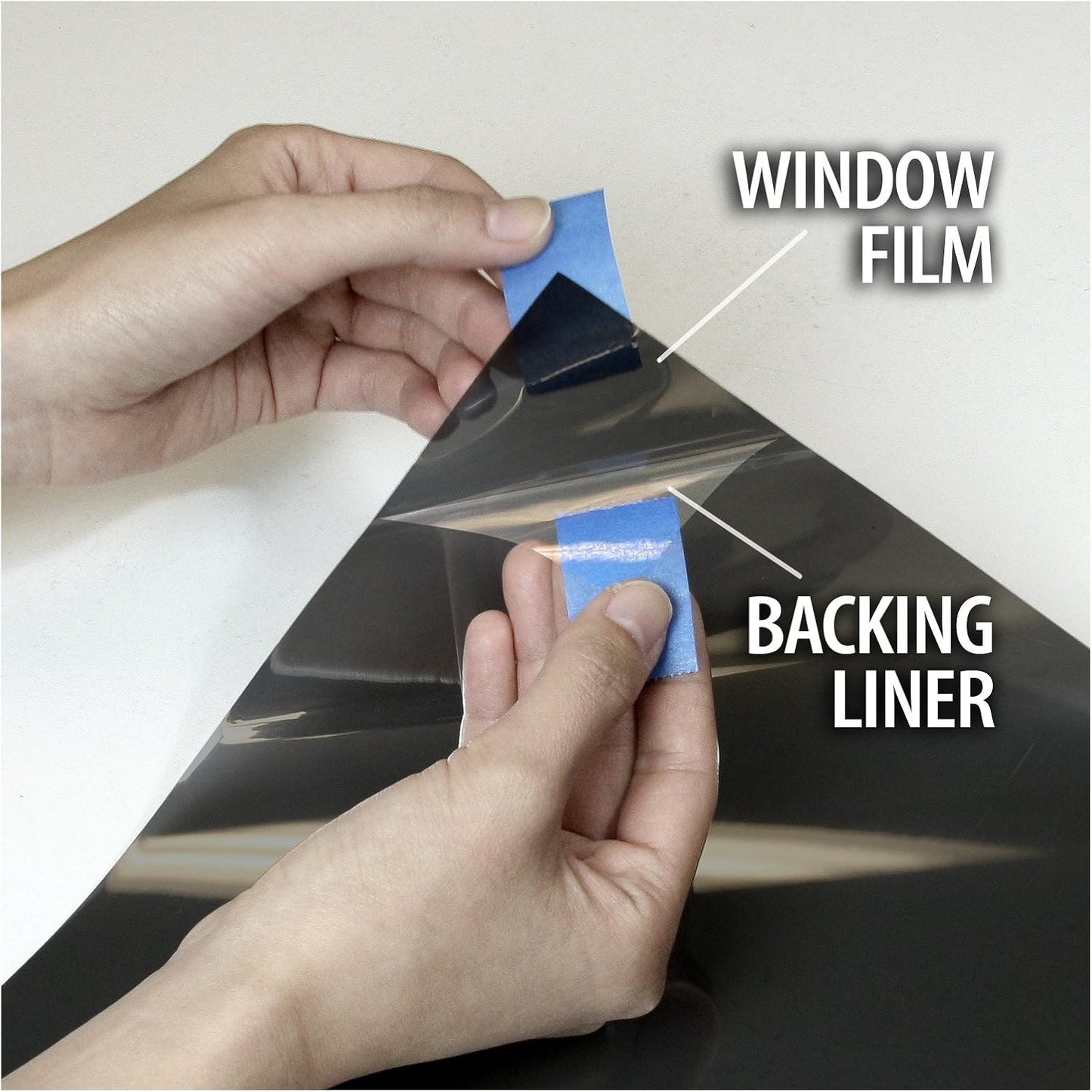 BDF EXNA20 Exterior Window Film Daytime Privacy and Heat Control Natural Black 20 (Dark) - 48in X 50ft