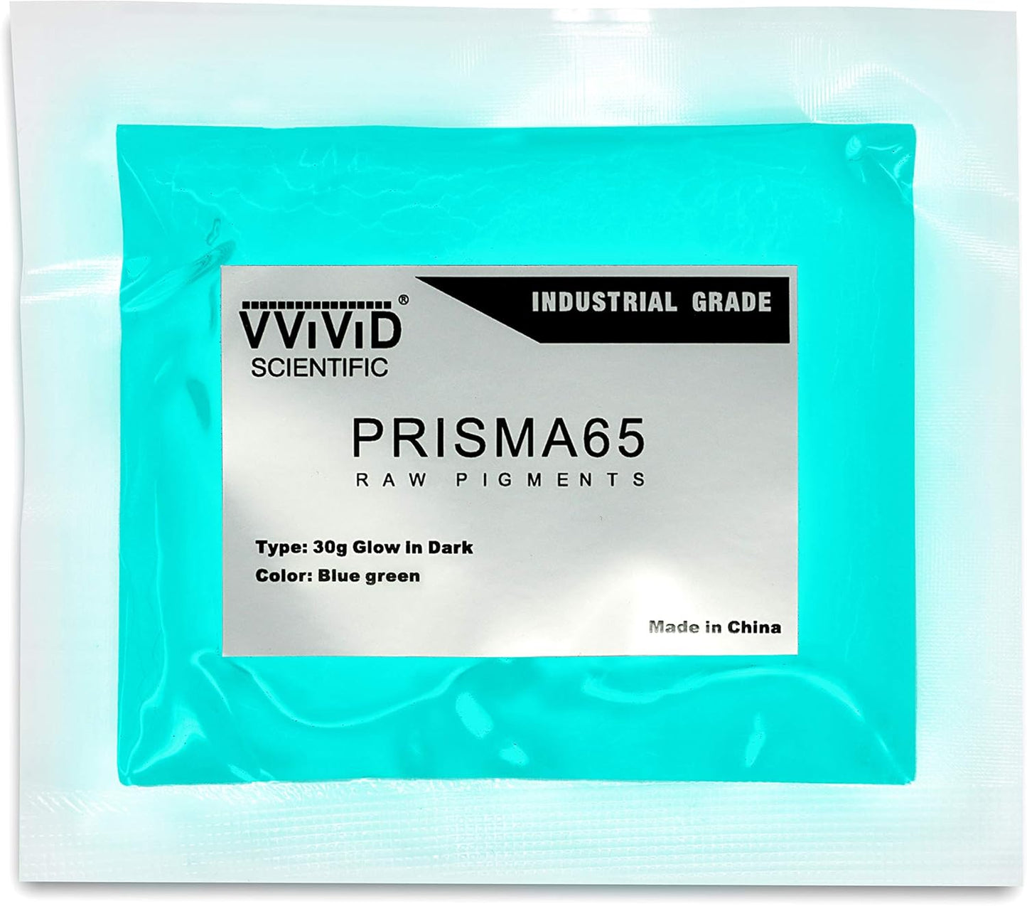 VViViD Aqua Glow in The Dark Pigment Powder 30g/1oz Packet (2 Pack)