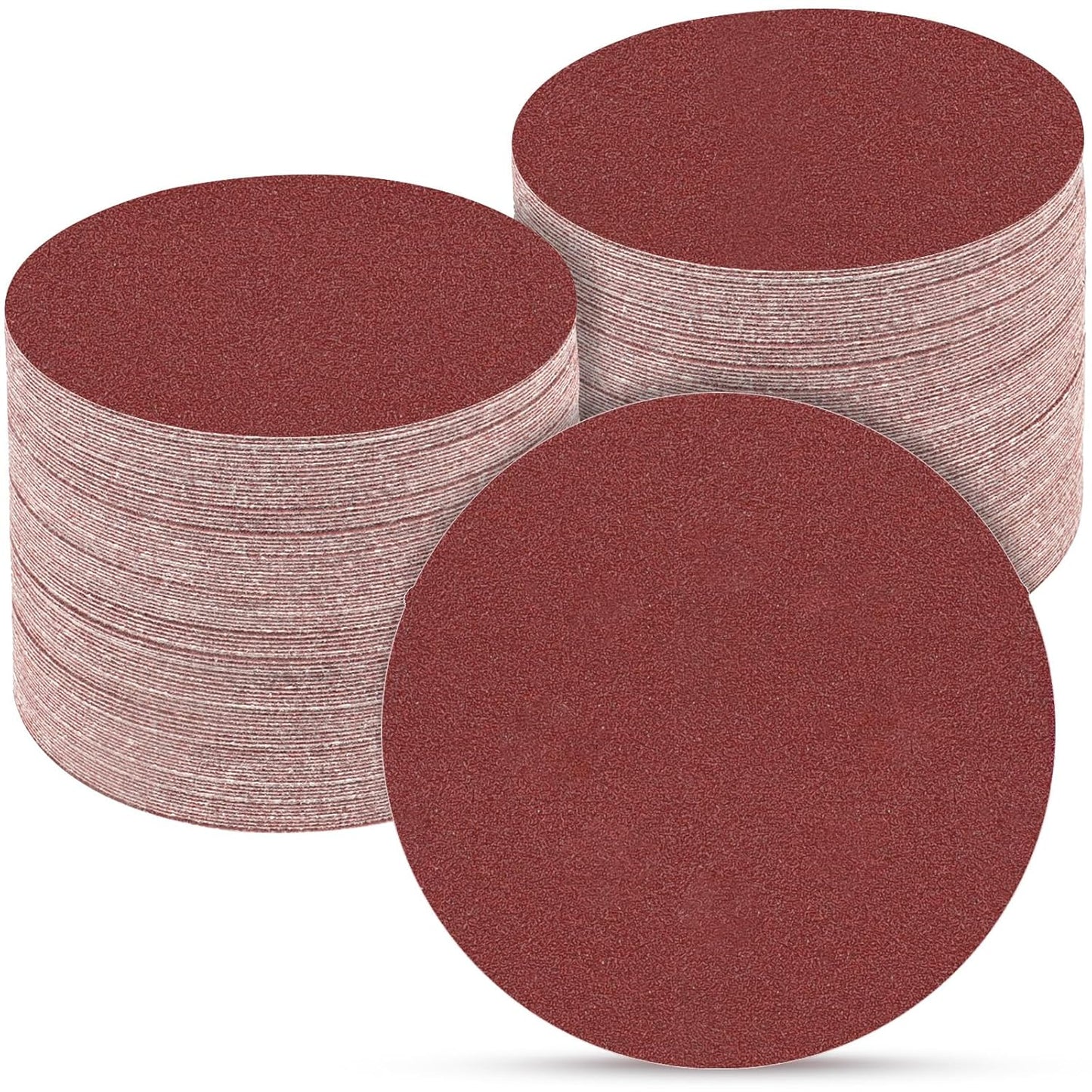 5 Inch 100 PCS Sanding Disc 120 Grit,Hook and Loop Sanding Discs for Random Orbital Sander