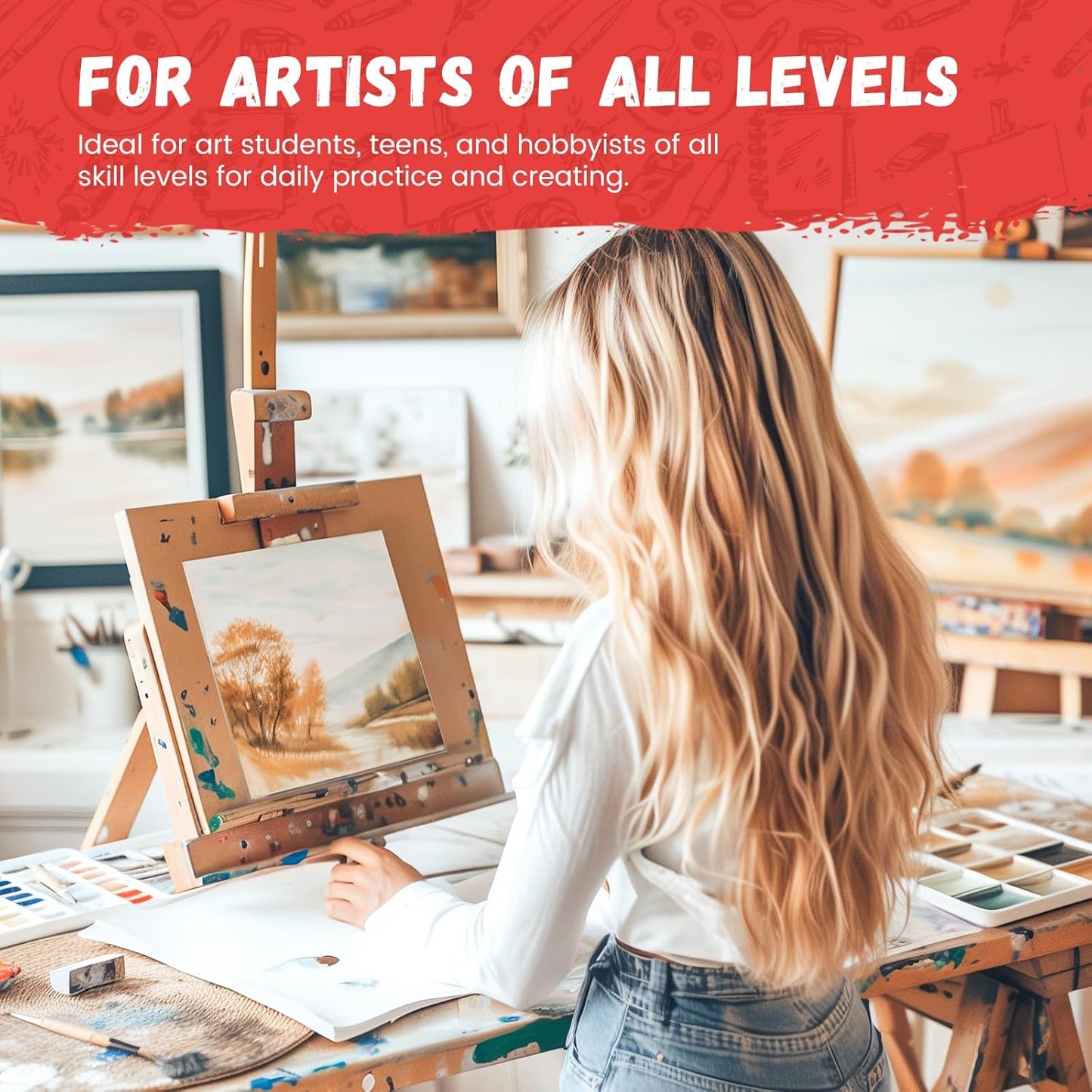 Simetufy 28 Pack Canvas Boards for Painting 5 x 7 inch, Blank Canvas Panels- Gesso Primed Acid-Free 100% Cotton for Acrylics Oil Watercolor Tempera Paints