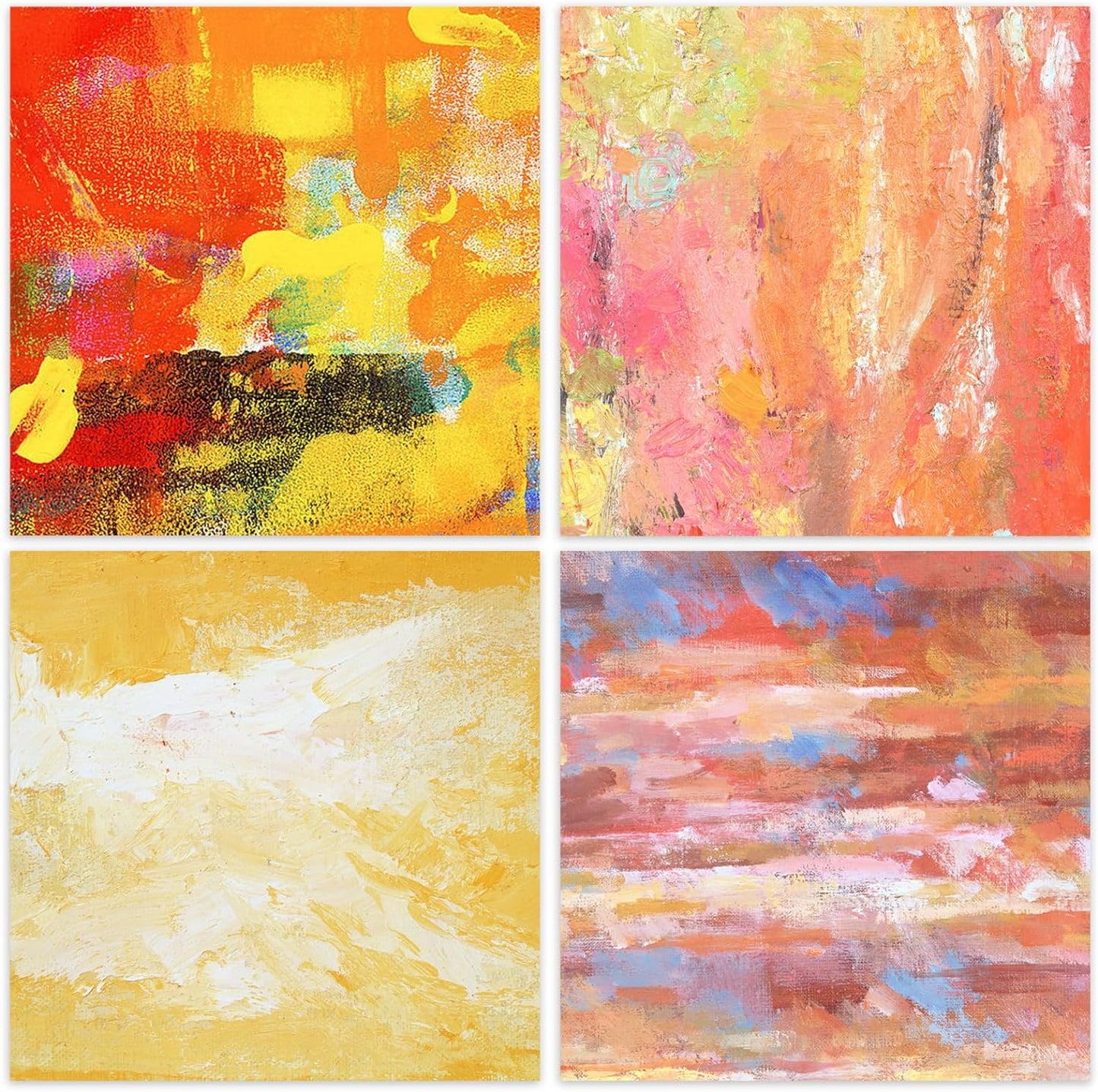 48 Sheets 24 Designs Scrapbook Paper Pad, 6"×6" Single-Sided Decopodge Craft Cardstock Paper,Scrapbooking DIY Decorative Background Cardmaking Supplies.Oil Painting&Landscape