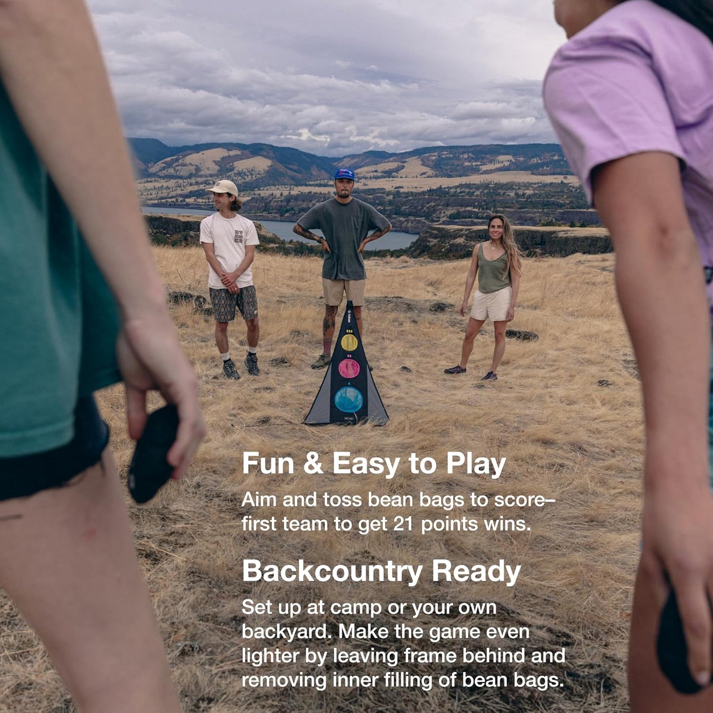 Helinox HeliDrop Ultralight, Portable Bean Bag Toss Game