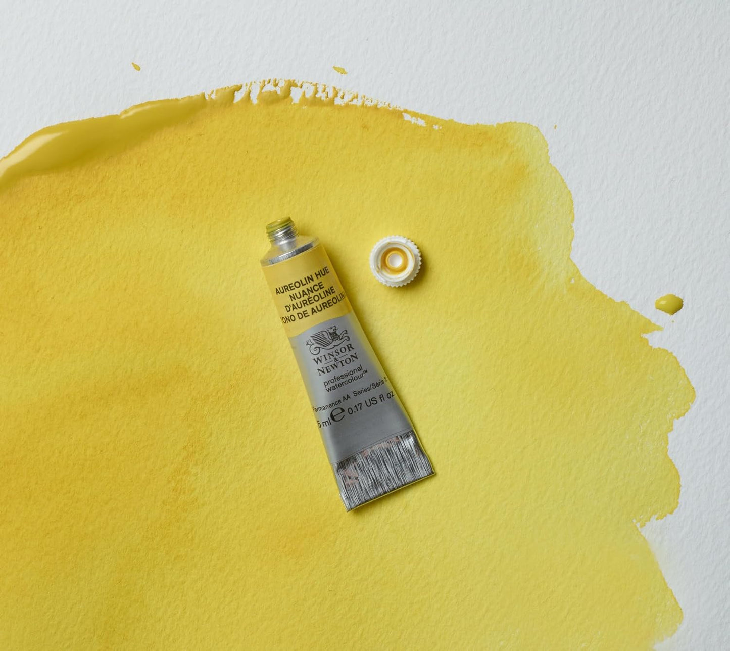 Winsor & Newton Professional Watercolour, Revival Collection, Half Pan, Aureolin Hue