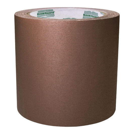 BookGuard 4 inch Premium Bookbinding Repair Cloth Tape, 15 Yard Roll, Tan