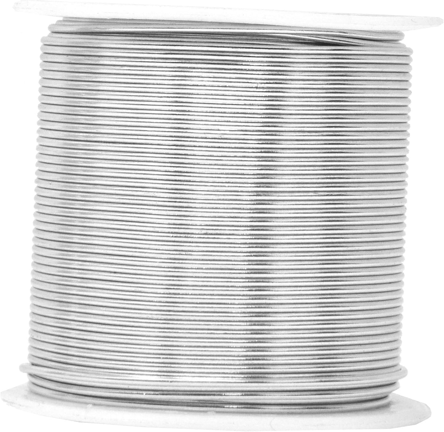 Mandala Crafts 18 Gauge Anodized Aluminum Craft Wire for Jewelry Making - 450 FT Colored Flexible Silver Copper Gold True Blue Purple Pink Wire - Bendable for Bonsai Armature Crafting Sculpting
