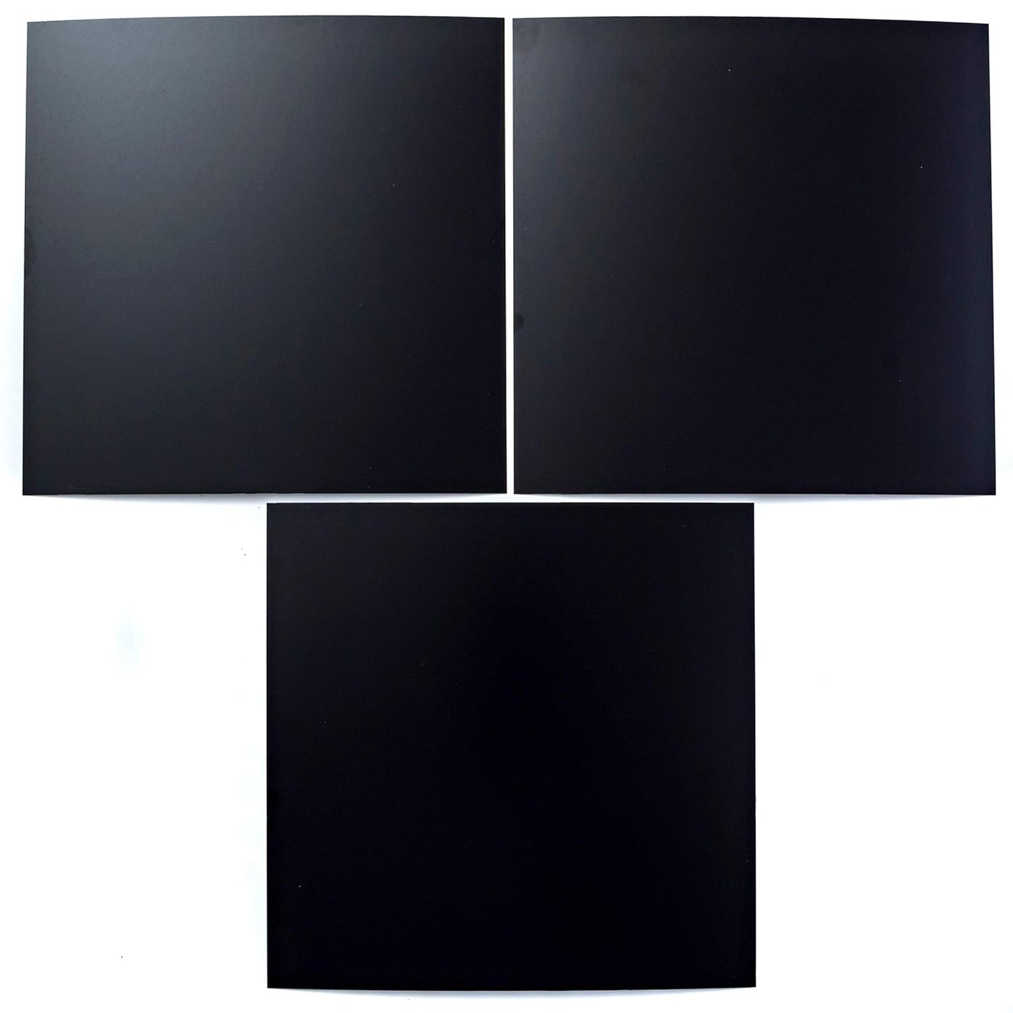 EAGLE 1: 12" x 12" 26 Gauge Sheet Metal Squares (3 Pack Per Order, Multiple Colors) Great for Arts, Crafts, DIY Home or Work Projects (12" X 12", Black)