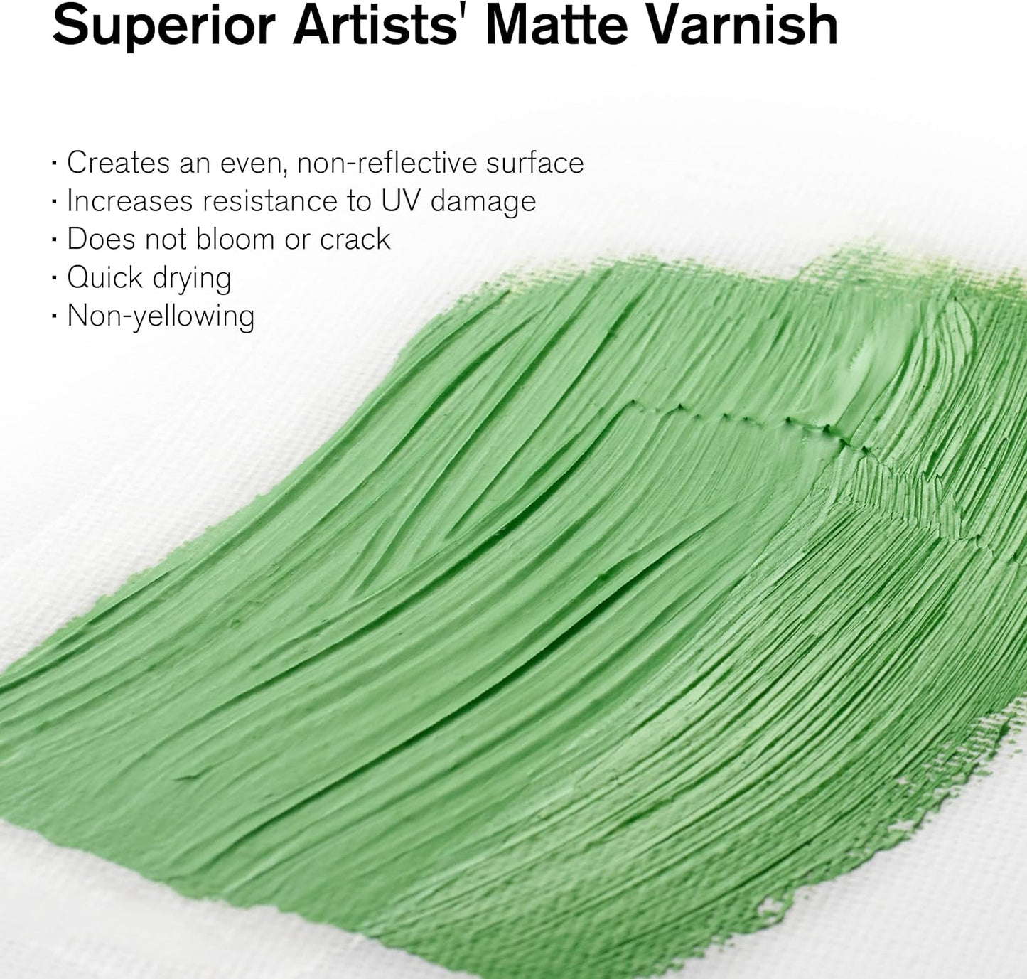 Winsor & Newton Professional Artists' Matt Varnish, 500ml (16.9-oz) Bottle