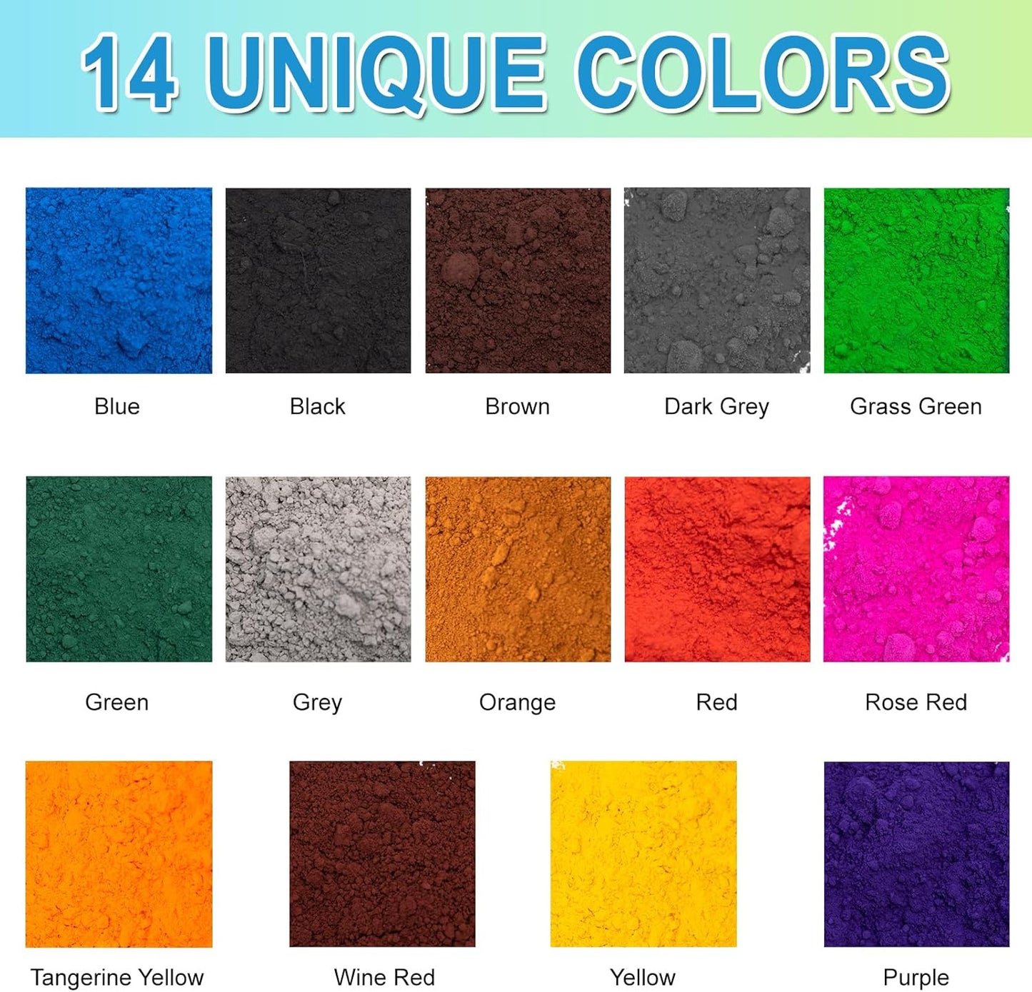 GOODTAKE Coffee Pigment Cement Pastel Tile Paint DIY Manually Paving Concrete Mold Concrete Color Pigment Dye for Mortar Grout (Coffee, 16 oz)