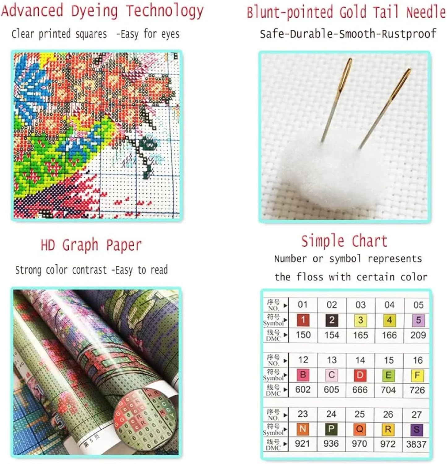 Redxing Stamped Cross Stitch Kits Full Range of Embroidery Starter Kits- Needlepoint Counted Cross Stitch Kits for Beginner Adults 11CT Printed Embroidery Kit-cat Sleeping in on Bookshelf 18x18 inch