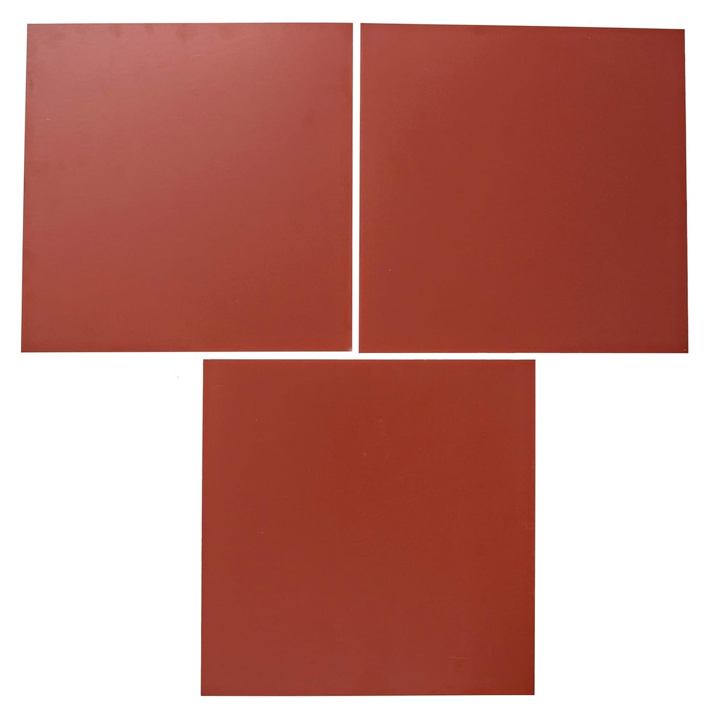 EAGLE 1: 12" x 12" 26 Gauge Sheet Metal Squares (3 Pack Per Order, Multiple Colors) Great for Arts, Crafts, DIY Home or Work Projects (12" X 12", Barn Red)