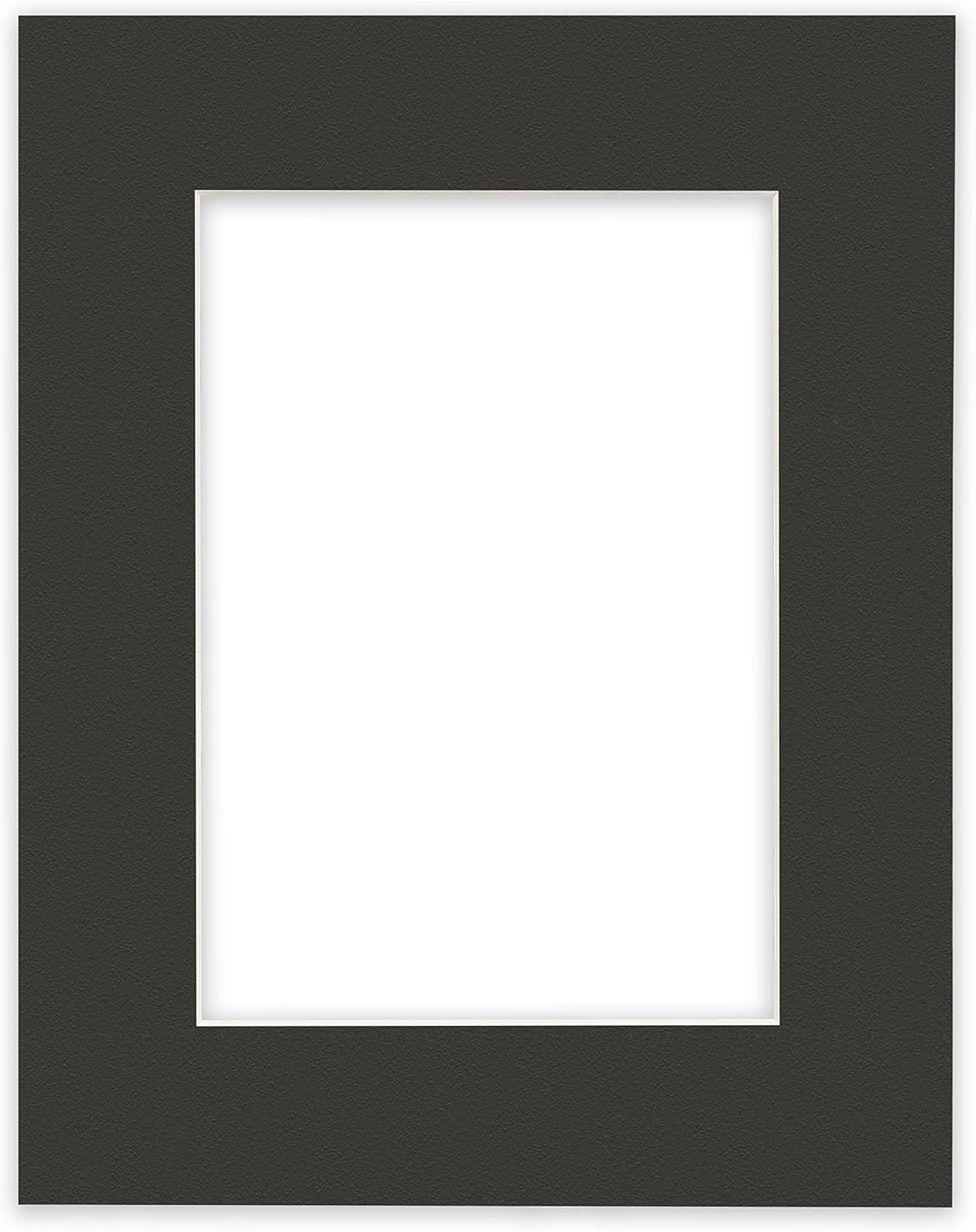 Craig Frames B572 Pre-cut Mat Board for 21x28 Print, 24x32, Pebble Black