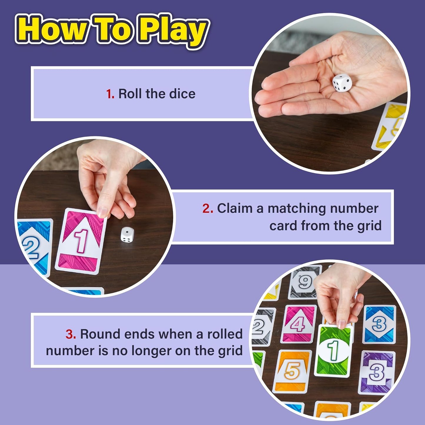 Jinx – Fast-Paced Dice and Card Collection Game for 2-4 Players – Roll, Collect & Score – Fun Family Game for Kids and Adults Ages 8+
