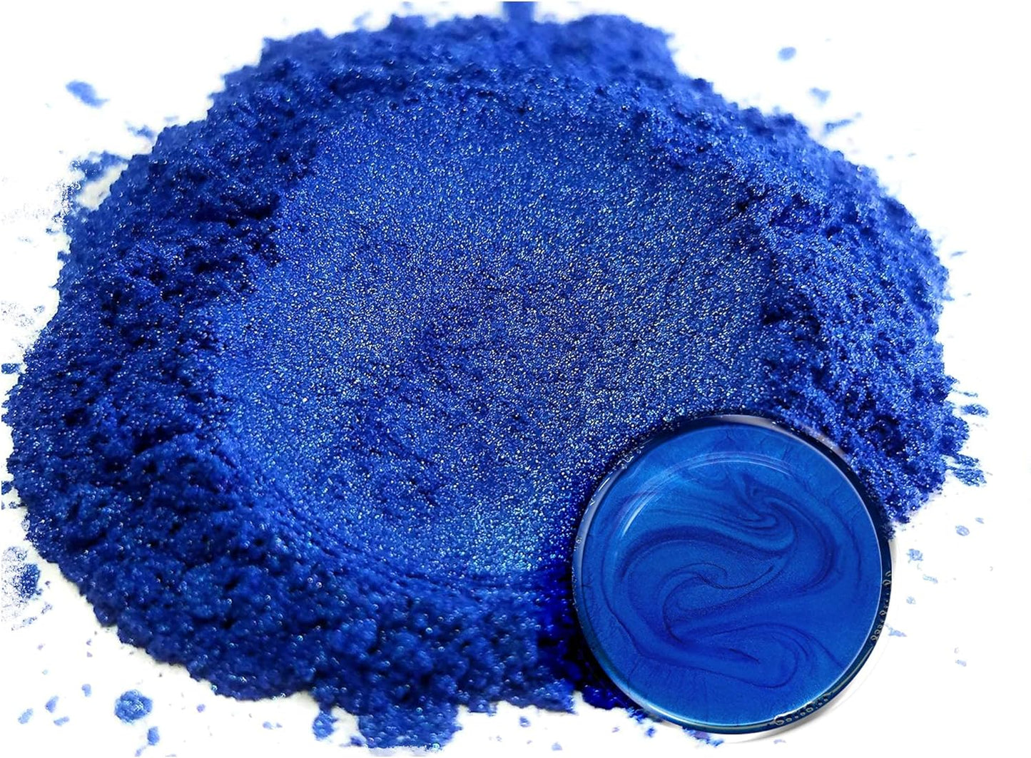 Eye Candy Pigments Premium Blue Mica Powder - Pacific Blue (50gr) - for Epoxy, Resin, Soap, Paint, Woodworking, Acrylic Pouring, Bath Bombs, Fishing Lures - DIY Arts and Crafts Additive