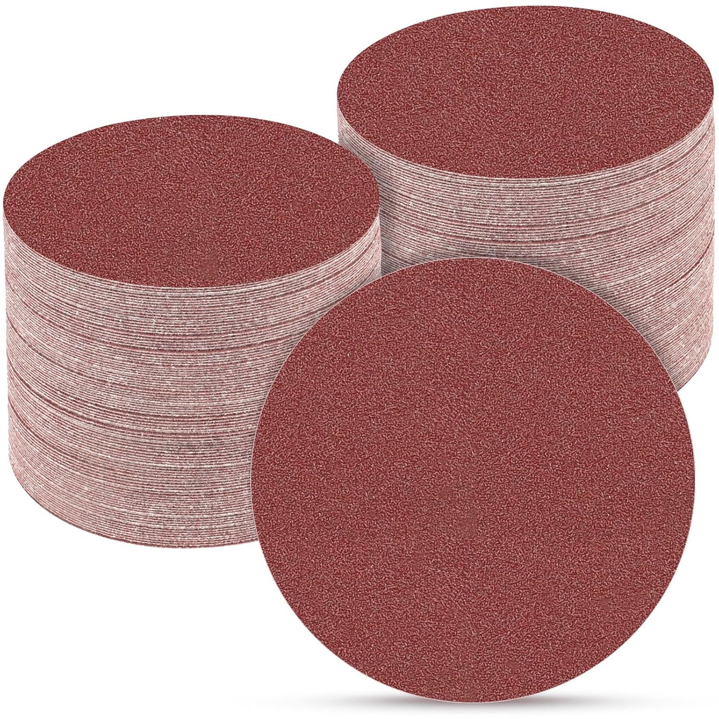 5 Inch 100 PCS Sanding Disc 80 Grit,Hook and Loop Sanding Discs for Random Orbital Sander