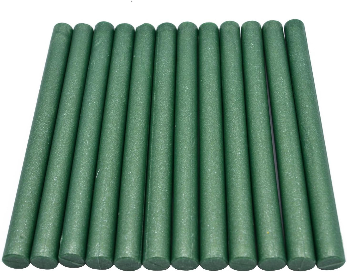 Shimmer Green Vintage Sealing Wax Sticks for Standard Size Hot Melting Glue Gun - Pack of 12