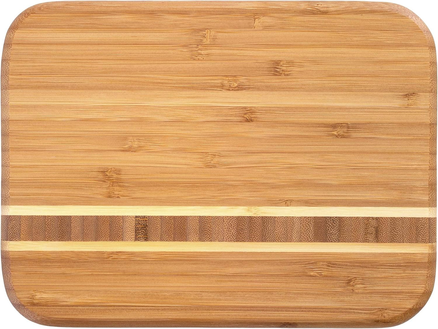 Totally Bamboo Barbados Bamboo Wood Cutting Board, 9" x 6.5"