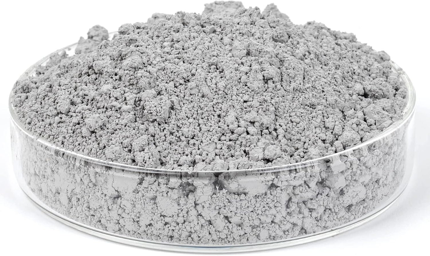 GOODTAKE Concrete Pigment Powder, Grey Iron Oxide Cement Dye for Pastel Tile Paint, Mortar, Grout (16 oz)