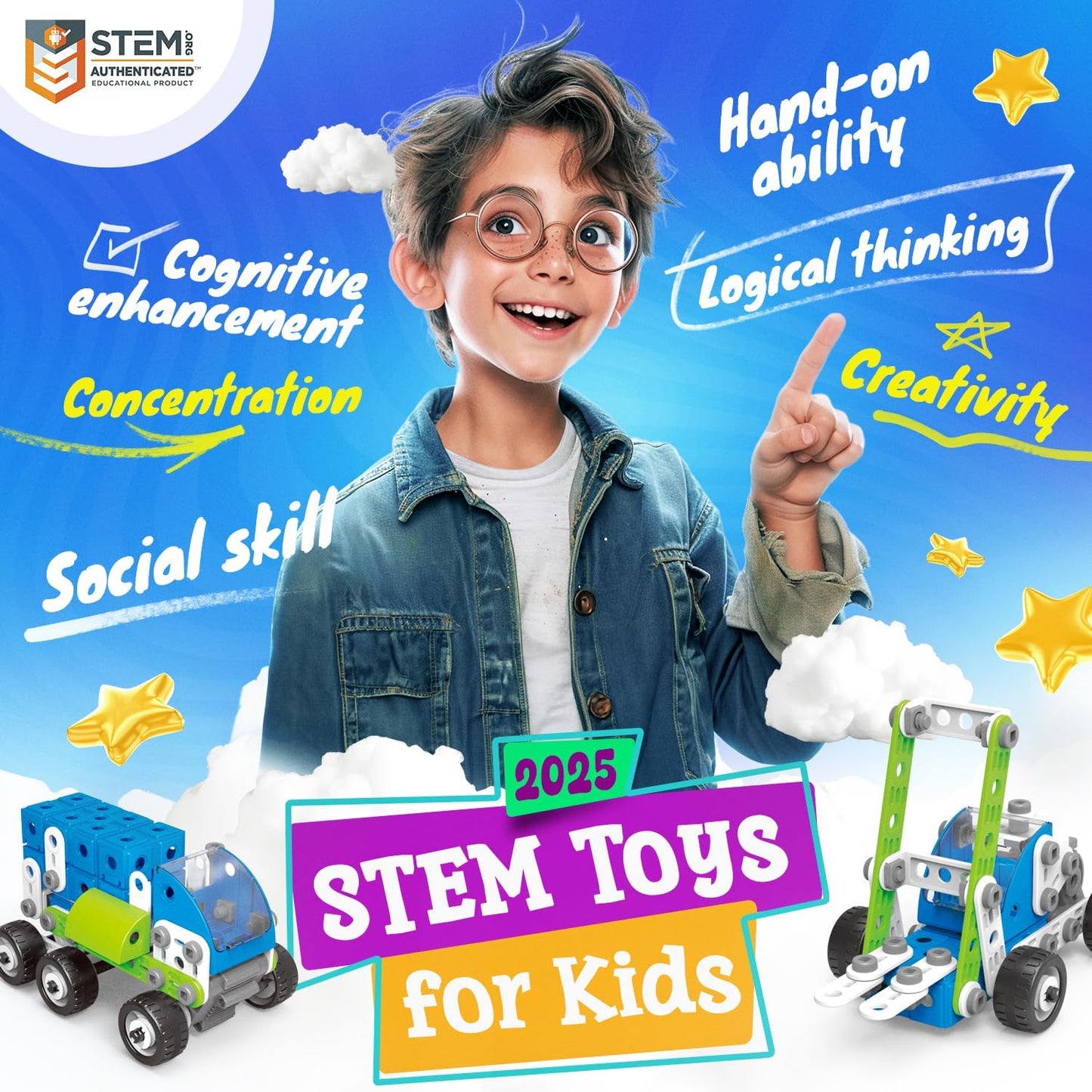 SMIESSKIDDO 18 in 1 STEM Toys, 175 PCS Building Toys for Kids Ages 4-8 5-7 6-8 Educational Activities for Boys 4-6 8-10 Construction Creative Games Birthday Gifts for 4 5 6 7 8+ Year Old Boy Girl