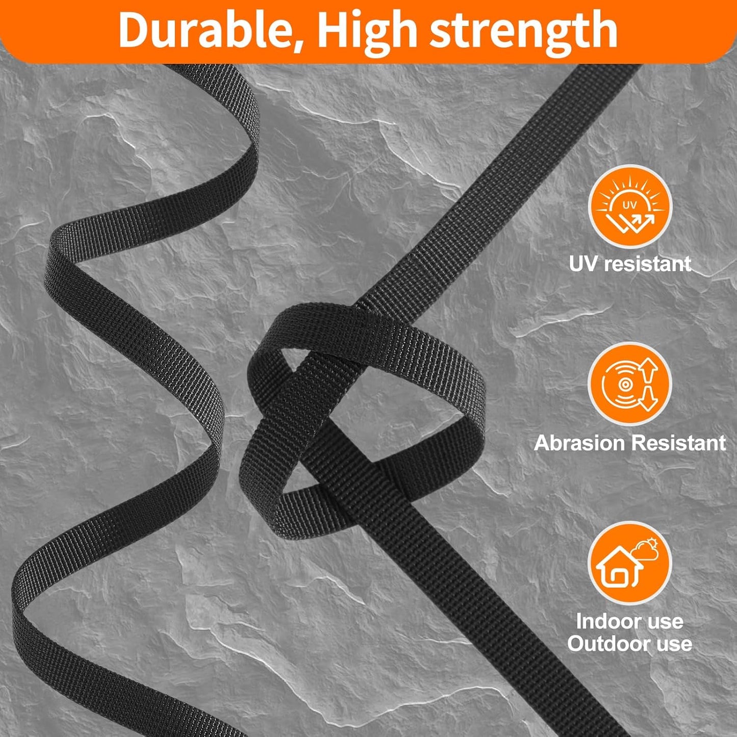 Buckle and Strap Set 3/8", 10 Yards Webbing Strap, 10-Pack Dual Adjustable Side Release Plastic Buckles, 20 Tri-Glide Slider Clips, Black (3/8 Inch Combo Set)