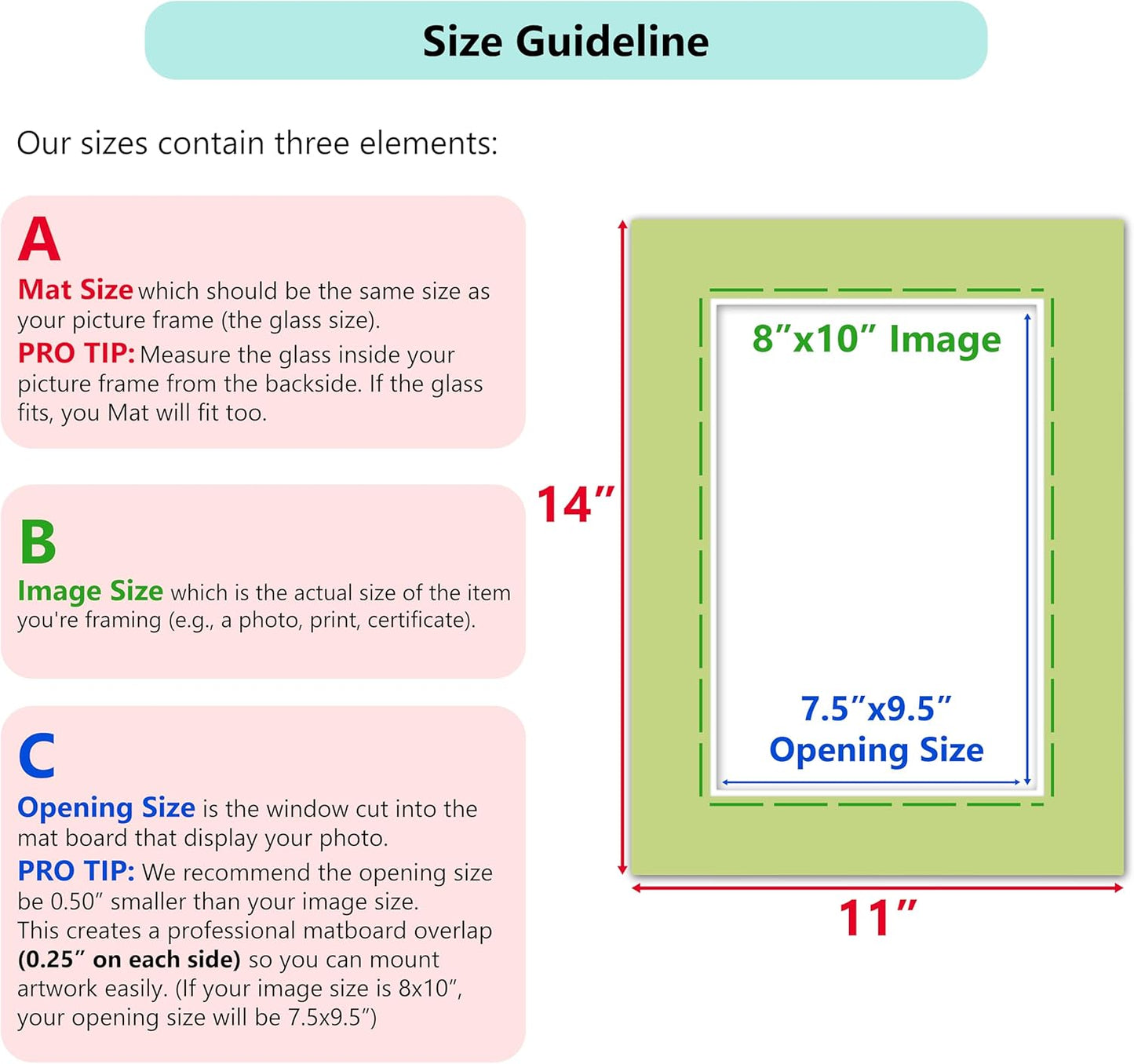 Poster Master Dark Gray Matboard – 4-Ply Acid-Free Picture Mat Board with 45° Beveled Cut, Made in USA, Custom Cut to Any Size, 1/16" Thickness for Framing & Displays