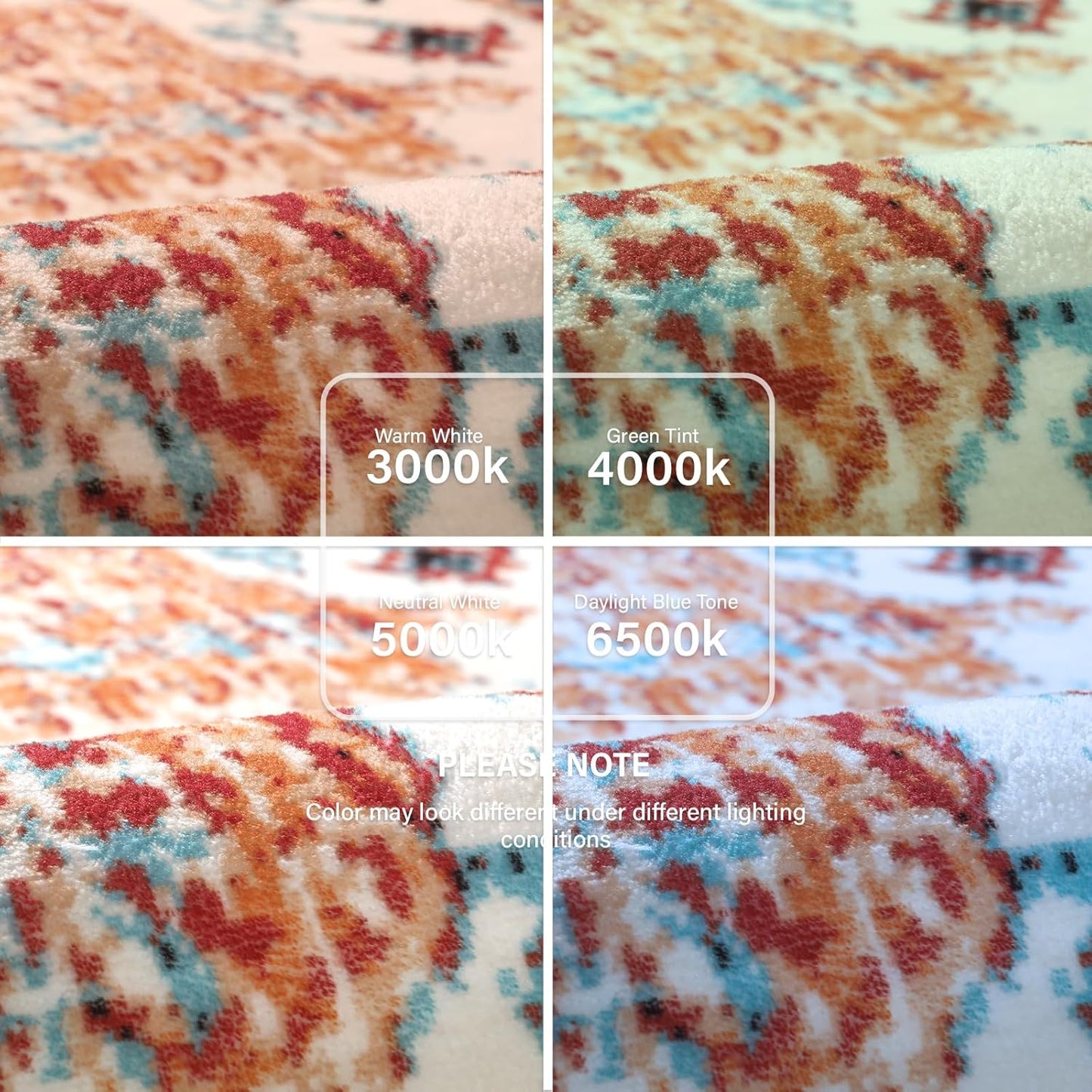 Lahome Boho Rugs for Living Room 8x10,Washable Orange Bedroom Area Rug Soft Low Pile Dining Room Rugs for Under Table,Vintage Thin Non Slip Printed Nursery Area Rug for Playroom Office(8x10ft Orange)