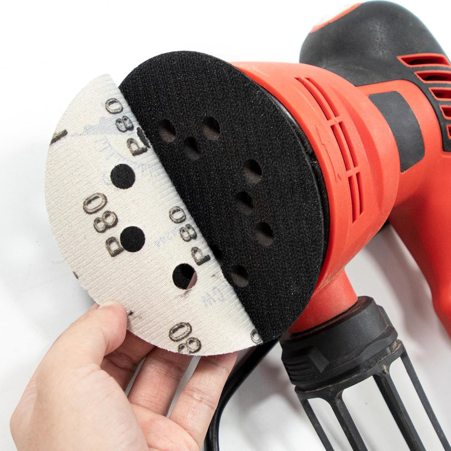 100 Pcs 5 inch Wet Dry Sanding Discs Grit 3000 Hook and Loop 8 Hole Silicon Carbide Orbital Sander Sandpaper