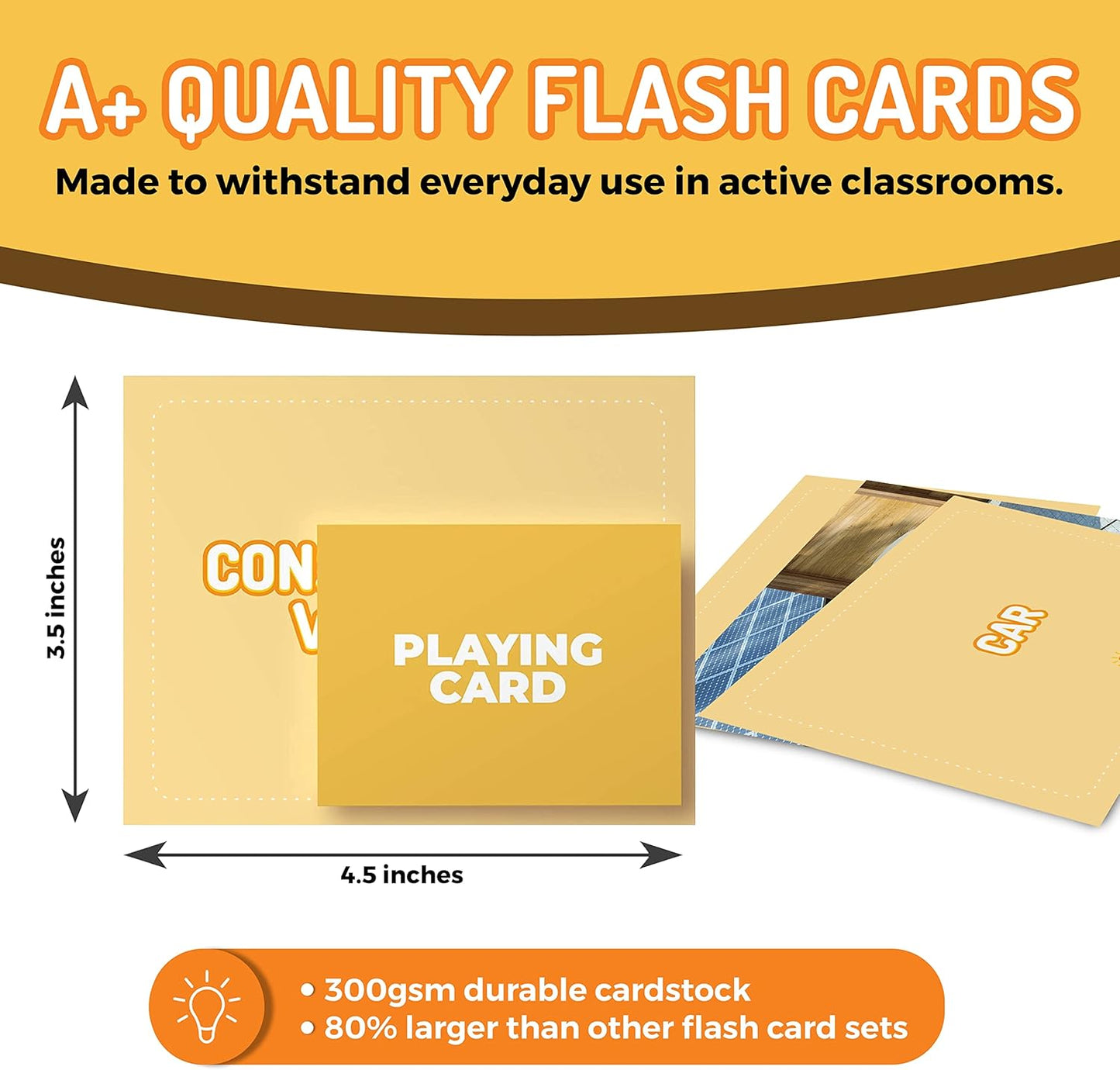 300 Noun Vocabulary Builder Flash Cards, Photo Cards with Learning Games and Teaching Materials for Speech Therapy, ESL, Preschool, Homeschool, Toddlers, Adults, Autism, Dementia, ABA, and Aphasia