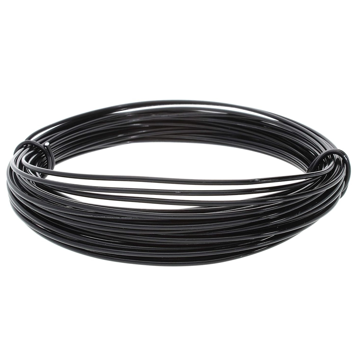 The Beadsmith Anodized Aluminum Wire – 12 Gauge – 39 feet – Black Color – Bendable Craft Wire Used to Jewelry Making, Wire Wrapping, Sculpting, Floral, Modeling and Other DIY Arts & Crafts