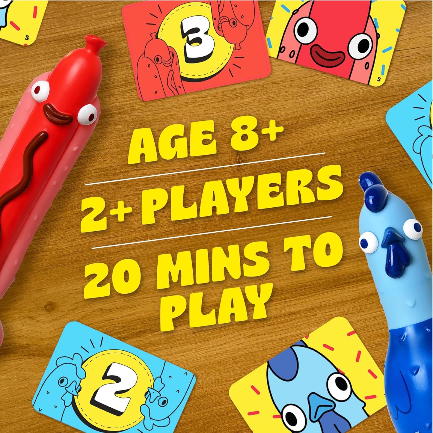 Big Potato Chicken vs Hotdog: Funniest Party Game You'll Ever Play | Flippin' Fun for Family, Adults and Kids - Perfect Halloween Game | Bonus Content Included