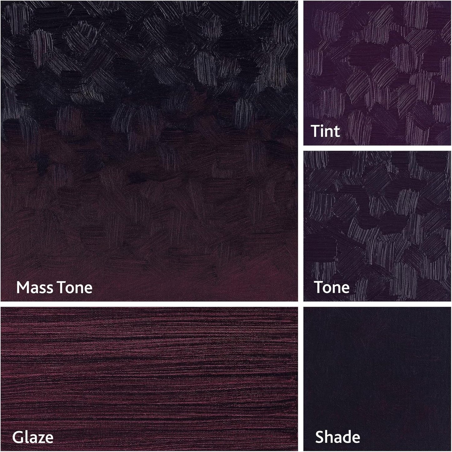Tusc & Pine Artist Oil Paint - Nocturne Mauve, 150 ml, Non-Yellowing, Rich & Creamy Consistency, Maximum Pigment Load, Small Batch Milled Oil Paints Made in the USA for Professional Artists