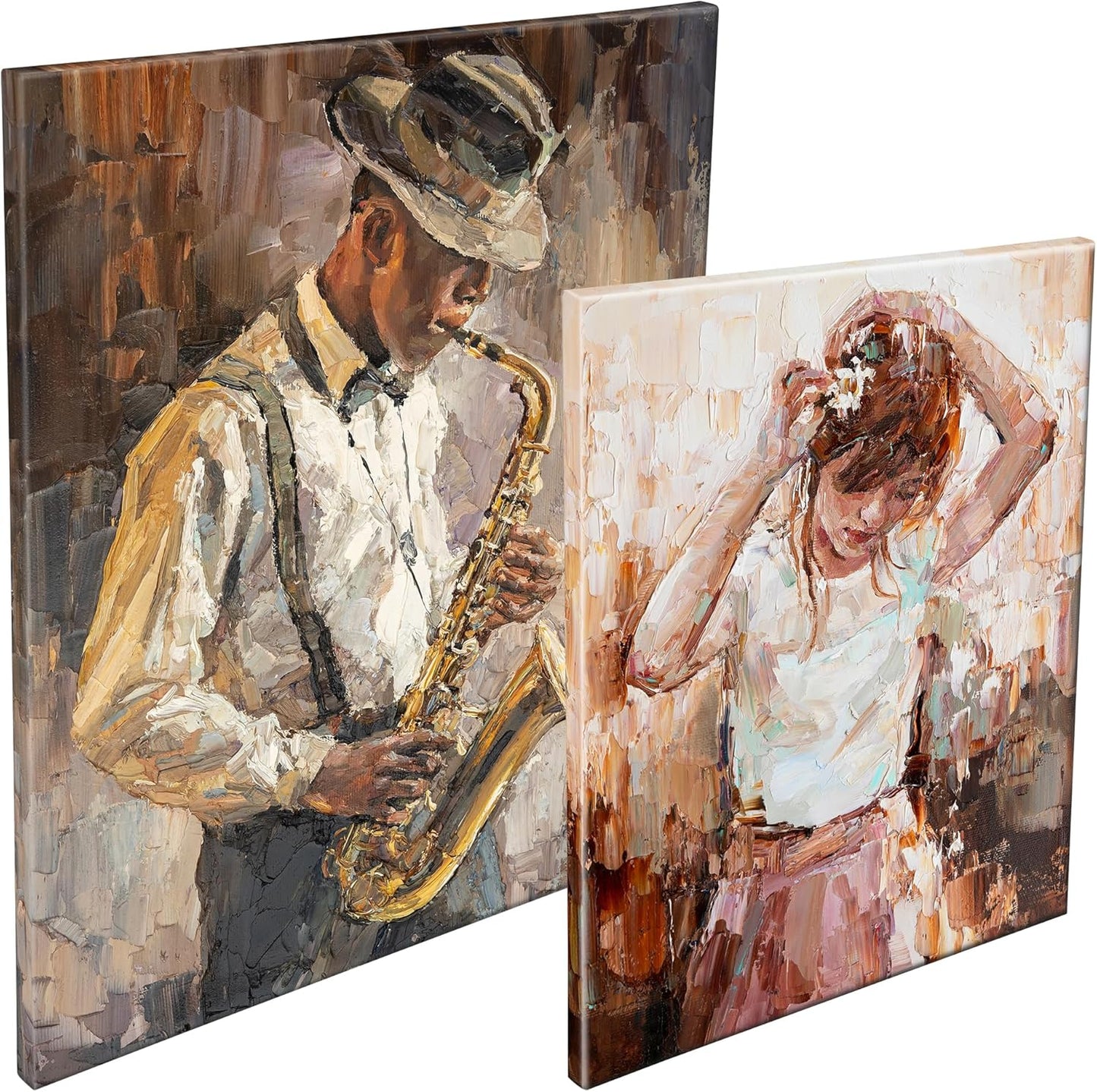 Centurion Deluxe Professional Oil Primed Linen Stretched Canvas, 11oz Linen, 24x36 - Box of 6, 0.67" Deep Canvases, Kiln-Dried Stretchers, Back Stapled, Premium Medium Weight Canvas for Oil Paintings