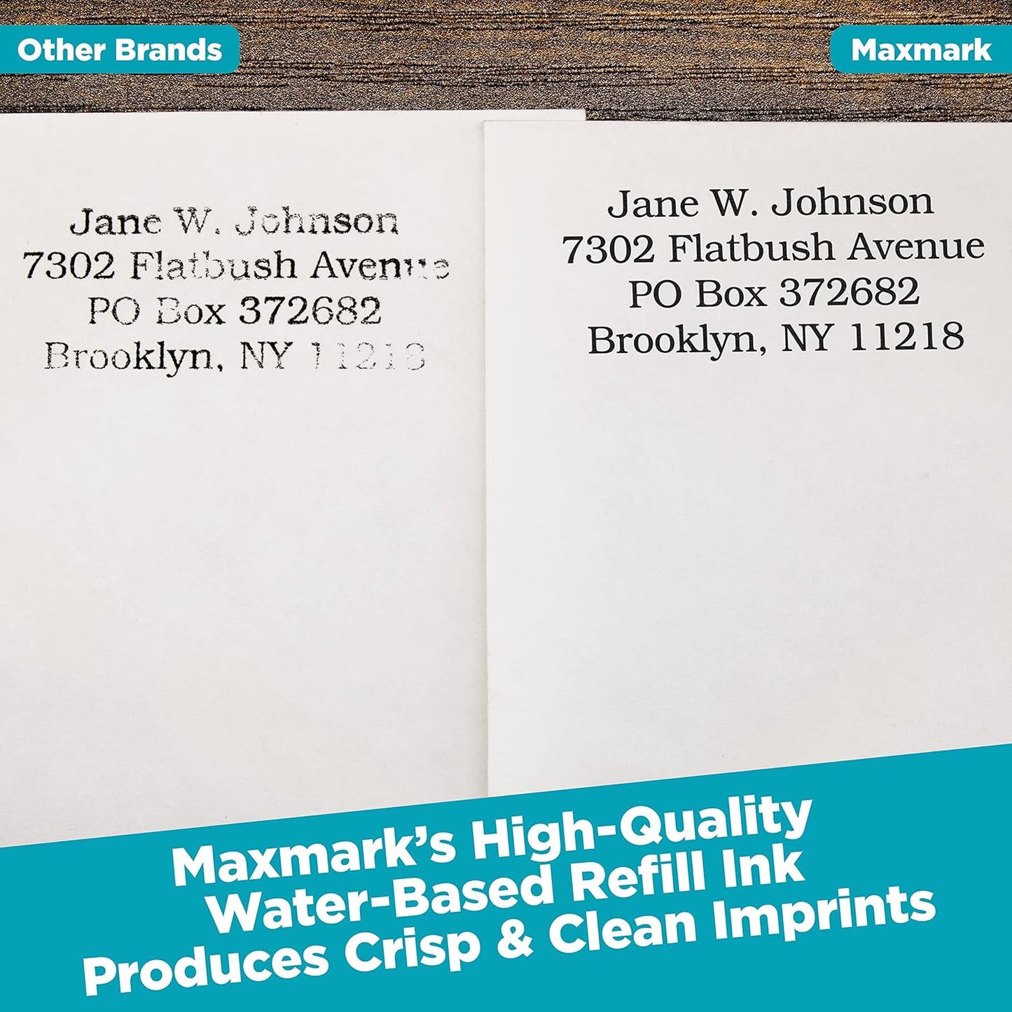 MaxMark Premium Refill Ink for self Inking Stamps and Stamp Pads, Green Color - 1 oz.