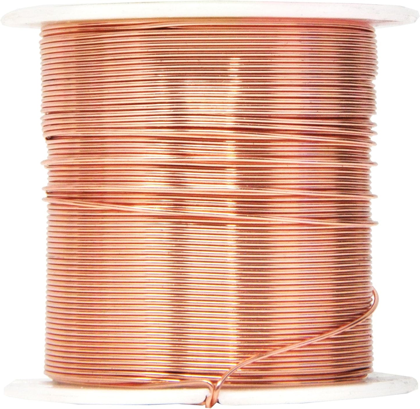 Mandala Crafts 22 Gauge Anodized Aluminum Craft Wire for Jewelry Making - 450 FT Colored Flexible Silver Copper Purple Gold Brown Red Wire - Bendable for Bonsai Armature Crafting Sculpting