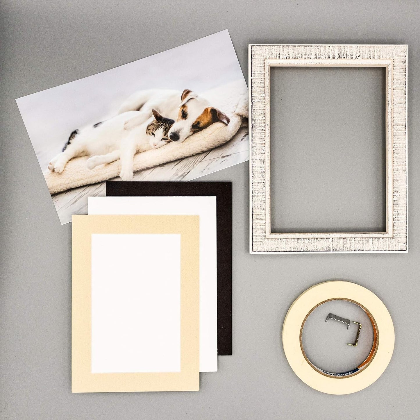 11x14 Mat for 8.5x11 Photo - Precut Tan Picture Matboard for Frames Measuring 11 x 14 Inches - Bevel Cut Matte to Display Art Measuring 8.5 x 11 Inches - Acid Free Pack of 25 MATS