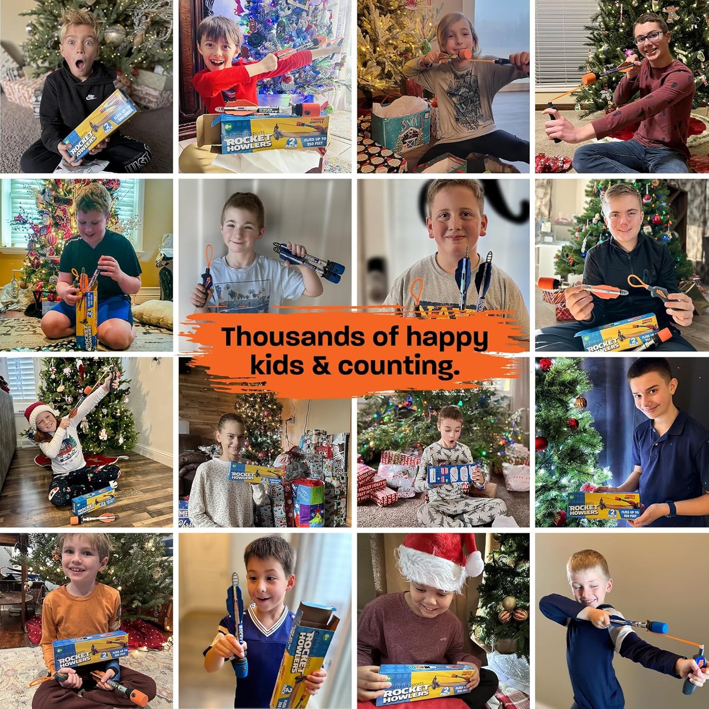Toy Rocket Launcher for Kids: Outdoor Toys Slingshot Rocket Launchers - Best Gifts for Boys & Girls All Ages - Fun Stocking Stuffers for Kids & Teen Boy Gifts for 8 9 10 11 12+ Year Old Boys Gift Idea