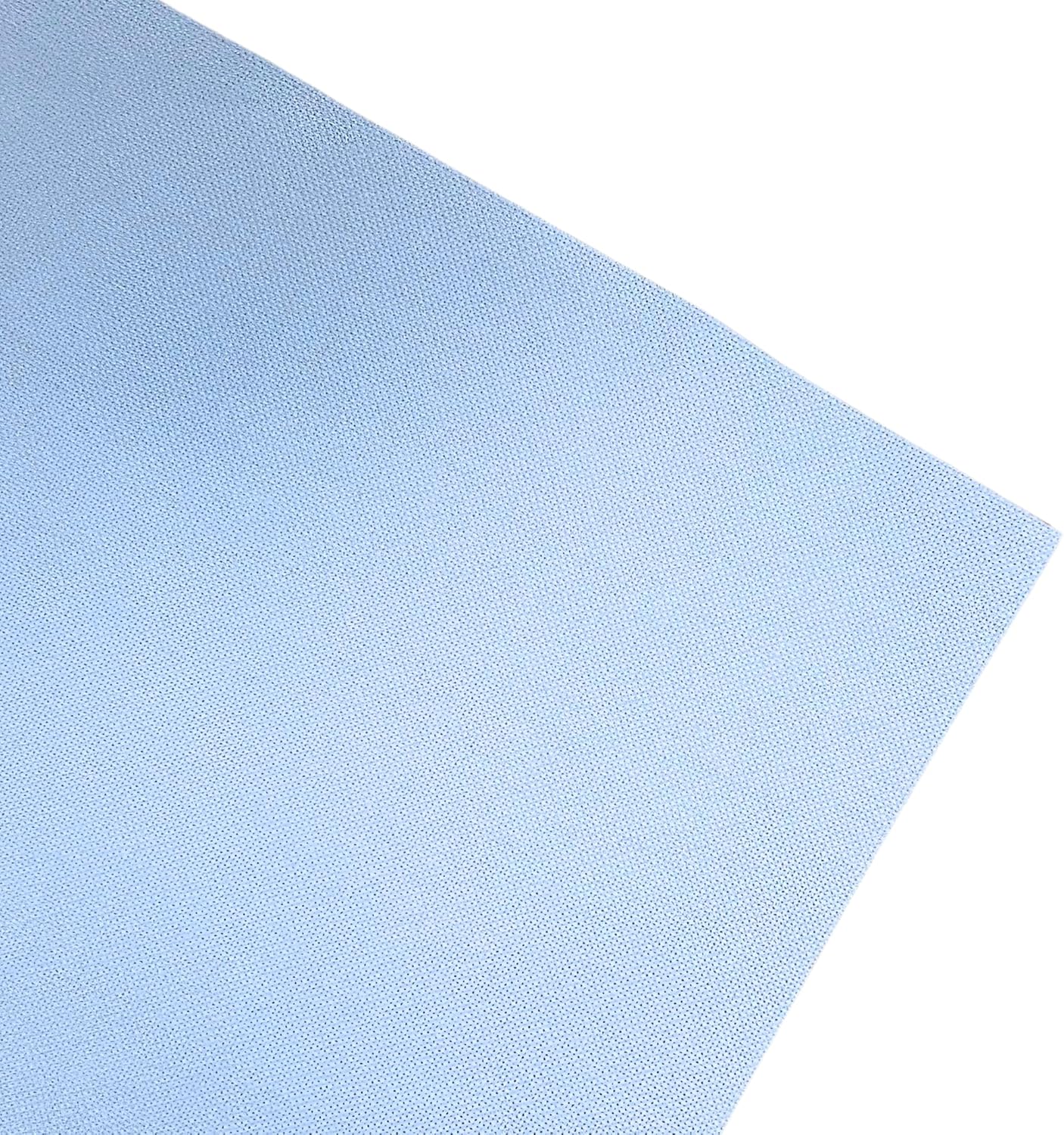 2 Sheets of Light Blue 14 Count Aida Cloth – 18 x 18 Inch Pre-Cut Fabric Squares – Cross Stitch Fabric – 100% Cotton – Ideal for Needlework & Embroidery – The Knotty Unicorn